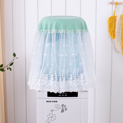 Vandens dozatoriaus dangteliai Nėriniai Dulkių nepraleidžiantys dangteliai Buitinė virtuvė kambario apdaila Korėjietiško stiliaus elektrinis ventiliatorius stalinių lempų dangteliai