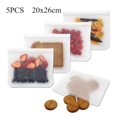 10 ks/sada silikónových úložných vreciek, nádoby na potraviny, opakovane použiteľné silikónové úložné vrecká na potraviny, stojace vrecko so zipsom, vrecko na poháre a čerstvé potraviny