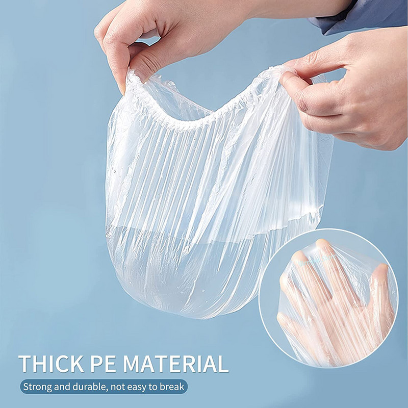 Capac pentru alimente de unică folosință înveliș din plastic Capace elastice pentru alimente pentru boluri cu fructe, cești, capace, depozitare, bucătărie, alimente proaspete, pungă economisitoare