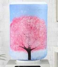 νέο 23 χρώματα Διάμετρος 27 εκ. Μόδα στάμπα Ελάφι Ψάρι Ελέφαντας Άλογο Δέντρο Λουλούδι Αγροτικό Ύφασμα Καλλιτεχνικό Κάδος κάλυμμα σκόνης διανομής νερού