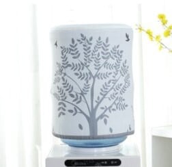 νέο 23 χρώματα Διάμετρος 27 εκ. Μόδα στάμπα Ελάφι Ψάρι Ελέφαντας Άλογο Δέντρο Λουλούδι Αγροτικό Ύφασμα Καλλιτεχνικό Κάδος κάλυμμα σκόνης διανομής νερού