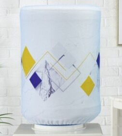 νέο 23 χρώματα Διάμετρος 27 εκ. Μόδα στάμπα Ελάφι Ψάρι Ελέφαντας Άλογο Δέντρο Λουλούδι Αγροτικό Ύφασμα Καλλιτεχνικό Κάδος κάλυμμα σκόνης διανομής νερού