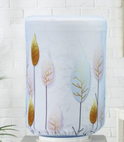 νέο 23 χρώματα Διάμετρος 27 εκ. Μόδα στάμπα Ελάφι Ψάρι Ελέφαντας Άλογο Δέντρο Λουλούδι Αγροτικό Ύφασμα Καλλιτεχνικό Κάδος κάλυμμα σκόνης διανομής νερού