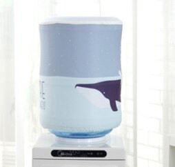 νέο 23 χρώματα Διάμετρος 27 εκ. Μόδα στάμπα Ελάφι Ψάρι Ελέφαντας Άλογο Δέντρο Λουλούδι Αγροτικό Ύφασμα Καλλιτεχνικό Κάδος κάλυμμα σκόνης διανομής νερού