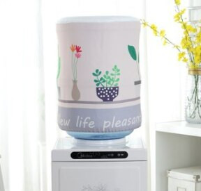 νέο 23 χρώματα Διάμετρος 27 εκ. Μόδα στάμπα Ελάφι Ψάρι Ελέφαντας Άλογο Δέντρο Λουλούδι Αγροτικό Ύφασμα Καλλιτεχνικό Κάδος κάλυμμα σκόνης διανομής νερού