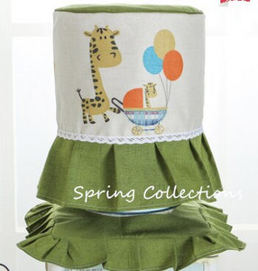 Vysokokvalitný módny 3D+tlač s motívom zvierat, stromov a kvetov, vidieckych látkových umeleckých diel, dávkovač vody, kryt na vedro, bez zmršťovania a vyblednutia.