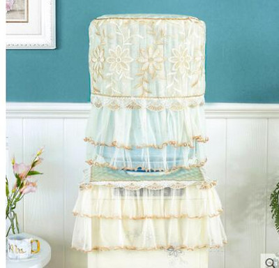 Δαντελένιο κάλυμμα διανομέα νερού γενικής χρήσης Κορεάτικο κάλυμμα κάδου με βαρέλι, ανθεκτικό στη σκόνη, διακοσμητικό κάλυμμα