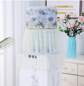 Geriamojo fontano dangtis dulkių dangtelis dviejų dalių buitinis kubilas geriamasis fontano dangtis modernus minimalistinis dulkių dangtelis audinio nėriniai