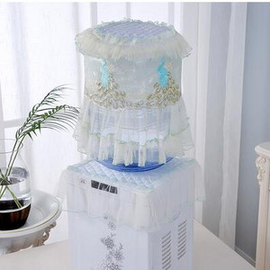 Geriamojo fontano dangtis dulkių dangtelis dviejų dalių buitinis kubilas geriamasis fontano dangtis modernus minimalistinis dulkių dangtelis audinio nėriniai