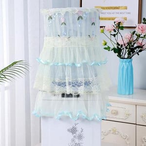 Geriamojo fontano dangtis dulkių dangtelis dviejų dalių buitinis kubilas geriamasis fontano dangtis modernus minimalistinis dulkių dangtelis audinio nėriniai