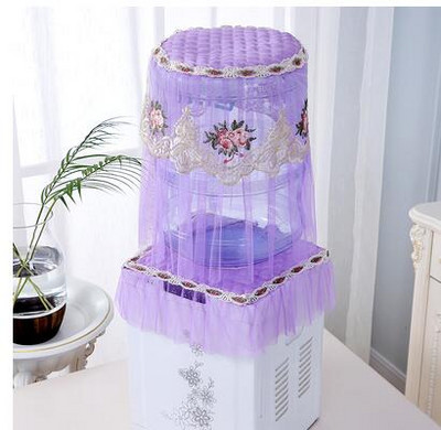 Geriamojo fontano dangtis dulkių dangtelis dviejų dalių buitinis kubilas geriamasis fontano dangtis modernus minimalistinis dulkių dangtelis audinio nėriniai