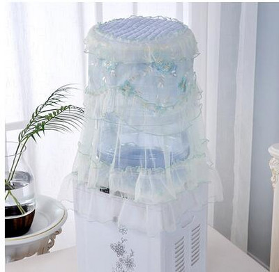 Geriamojo fontano dangtis dulkių dangtelis dviejų dalių buitinis kubilas geriamasis fontano dangtis modernus minimalistinis dulkių dangtelis audinio nėriniai