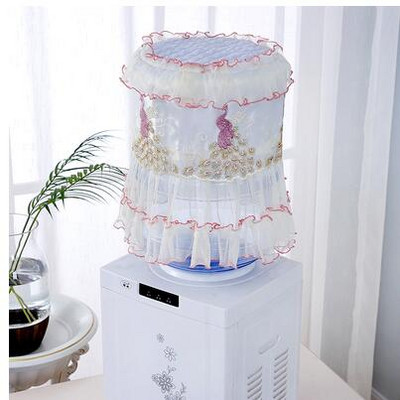 Geriamojo fontano dangtis dulkių dangtelis dviejų dalių buitinis kubilas geriamasis fontano dangtis modernus minimalistinis dulkių dangtelis audinio nėriniai