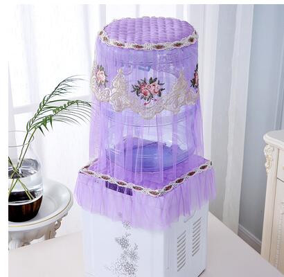 Geriamojo fontano dangtis dulkių dangtelis dviejų dalių buitinis kubilas geriamasis fontano dangtis modernus minimalistinis dulkių dangtelis audinio nėriniai