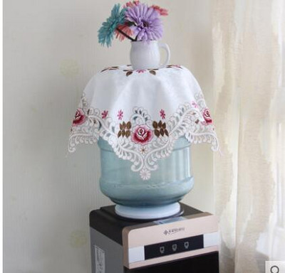 Európska pastoračná látka, kryt na dávkovač vody, čipkovaný kryt na dávkovač vody, kryt na vedro, viacúčelový kryt proti prachu, moderná látka