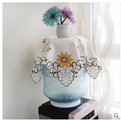 Európska pastoračná látka, kryt na dávkovač vody, čipkovaný kryt na dávkovač vody, kryt na vedro, viacúčelový kryt proti prachu, moderná látka