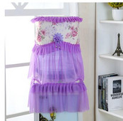 Európsky kryt na dávkovač vody, jednoduchý moderný domáci obývací kút, kryt na minerálnu vodu, látkový, vertikálny, dvojdielny, vedro