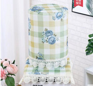 Κάλυμμα σιντριβανιού ύφασμα δαντέλα κήπου καθιστικού κάλυμμα σιντριβανιού κάλυμμα κάδου σετ 2 τεμαχίων