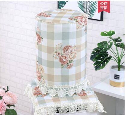 Κάλυμμα σιντριβανιού ύφασμα δαντέλα κήπου καθιστικού κάλυμμα σιντριβανιού κάλυμμα κάδου σετ 2 τεμαχίων