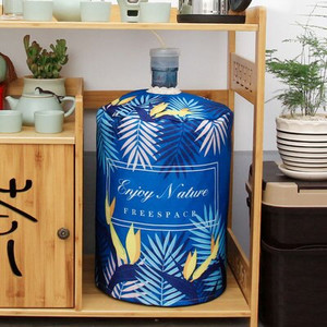 Bavlnené ľanové potlačené plátno, umelecké kryty na pitie, fontány, sudy, dávkovač vody, prachový ochranný kryt pre domácnosť