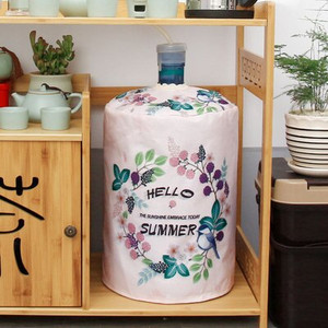 Bavlnené ľanové potlačené plátno, umelecké kryty na pitie, fontány, sudy, dávkovač vody, prachový ochranný kryt pre domácnosť