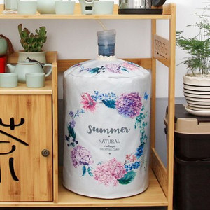 Bavlnené ľanové potlačené plátno, umelecké kryty na pitie, fontány, sudy, dávkovač vody, prachový ochranný kryt pre domácnosť