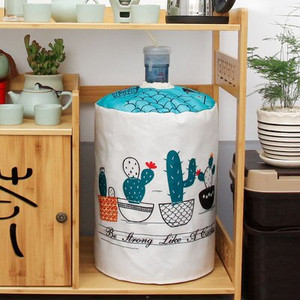 Bavlnené ľanové potlačené plátno, umelecké kryty na pitie, fontány, sudy, dávkovač vody, prachový ochranný kryt pre domácnosť