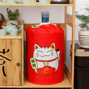 Bavlnené ľanové potlačené plátno, umelecké kryty na pitie, fontány, sudy, dávkovač vody, prachový ochranný kryt pre domácnosť