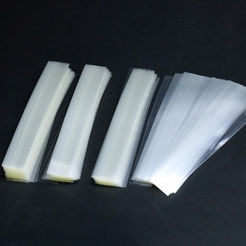 200 τμχ/Παρτίδα Pvc Transparant Heat Shrink Bands Warp Film For Essention Καπάκια μπουκαλιών, βάζο AL, εμφιάλωση, σωληνάρια, σπρέι αρώματος