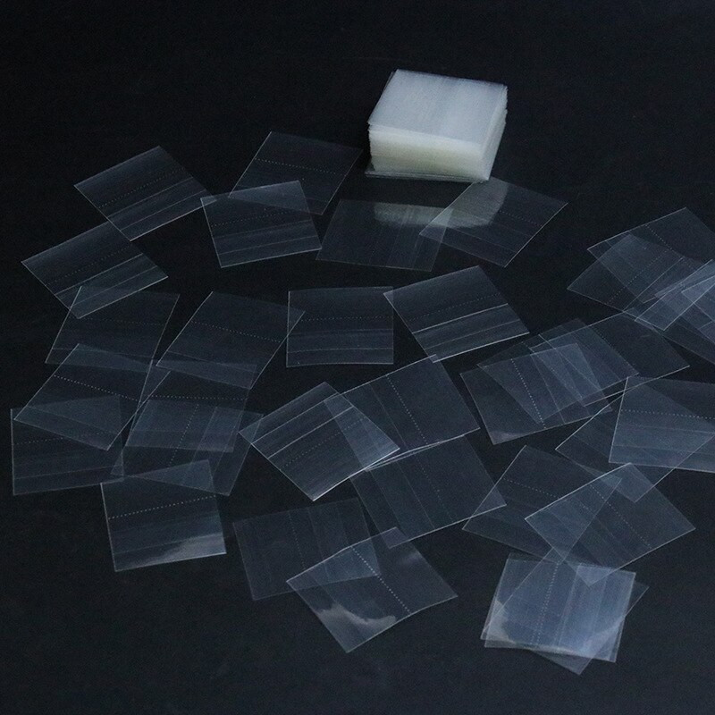 200 kom/lot Pvc prozirne termoskupljajuće trake Warp film za Essention čepove boca, AL staklenke, boce, tube, sprej za parfeme