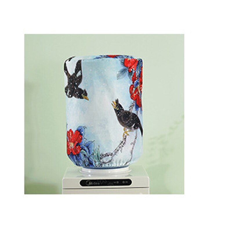 SRYSJS spausdintas vandens dozatoriaus dulkių dangtelis Kinų paveikslai, gėlių kūrybingi gėrimo fontanai, vandens dozatoriaus dangtelis