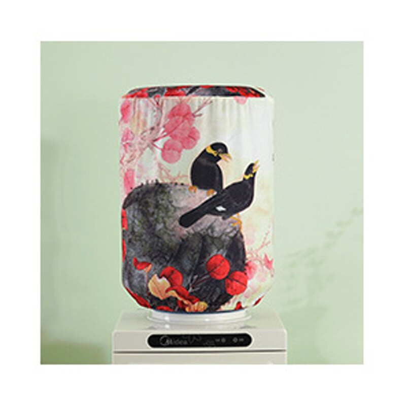 SRYSJS spausdintas vandens dozatoriaus dulkių dangtelis Kinų paveikslai, gėlių kūrybingi gėrimo fontanai, vandens dozatoriaus dangtelis