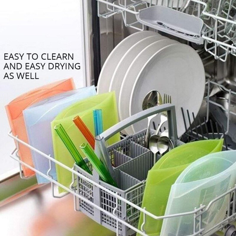 1000ml vákuové vrecká na potraviny, fólie, opakovane použiteľné silikónové vrecká, nádoba na potraviny do chladničky, vrecko na chladničku, vrecká odolné voči zápachu, 25 ks