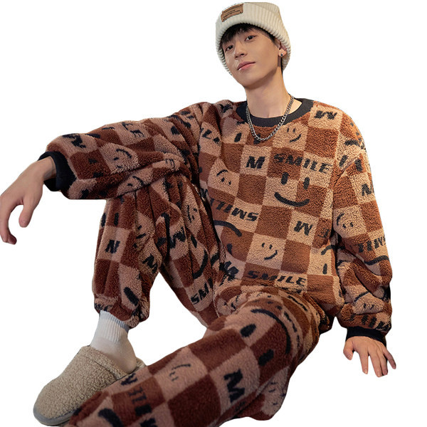 Bluză de puf și pijama de jos pentru bărbați