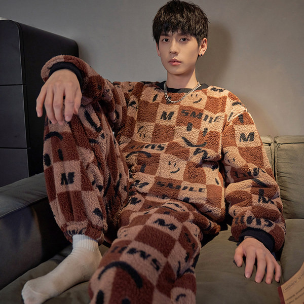 Bluză de puf și pijama de jos pentru bărbați