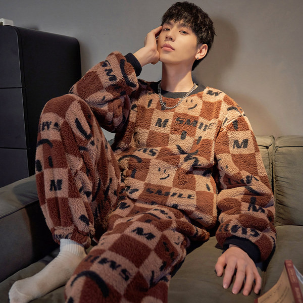 Bluză de puf și pijama de jos pentru bărbați