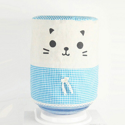 Nábytok z bavlny a ľanu, prachový kryt na pitnú fontánu, opakovane použiteľný, chránič pitnej fontány pre domácnosť, dekorácia kancelárskeho vedra