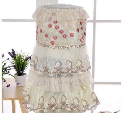 Geriamojo fontano dangtis Apsauginis nuo dulkių audinys nėriniai geriamasis kibiro dangtelis arbatos menas buitinė svetainė modernus kibiro dangtelis