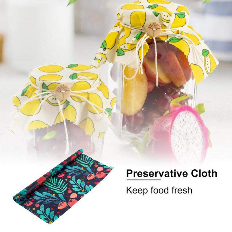 Rolky z včelieho vosku sa dajú voľne rezať na baliaci papier potravinárskej kvality a opätovne použitá potravinárska fólia z včelieho vosku pomáha chrániť ovocné šťavy