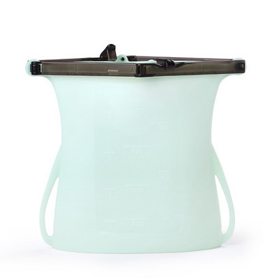 Silikónové vrecká na opakované použitie, uchovávanie čerstvých potravín, vrecko Saran do mikrovlnnej rúry/mrazničky, uzatváranie potravín a sendvičové vrecko