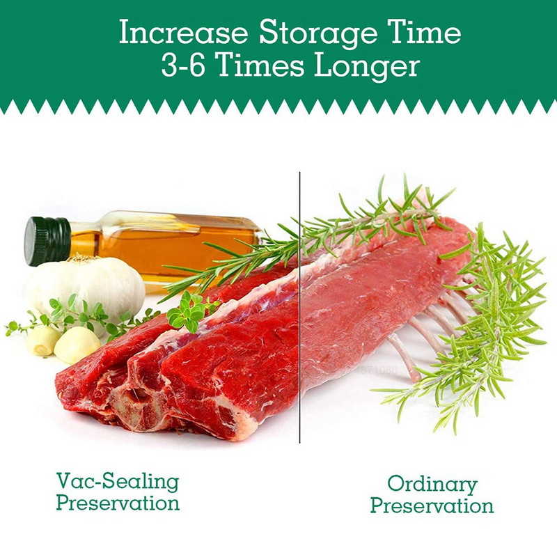 Sous Vide rolovacie vrecká pre vákuové baliace stroje, balenie potravín, vákuové vrecká pre vákuovú uzatvárateľku, dĺžka 300 cm