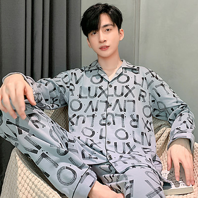 Vyriška dviejų dalių pižama - apačia su viršumi