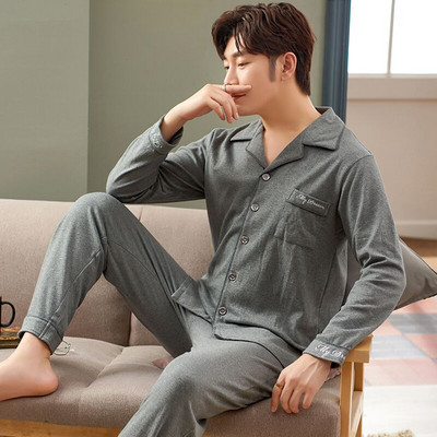 Vyriška dviejų dalių pižama - apačia su viršumi