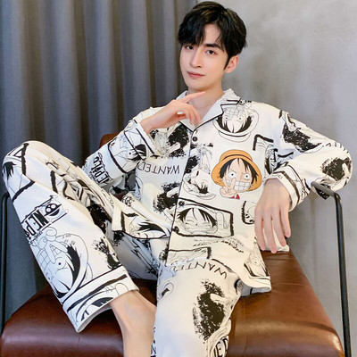 Vyriška dviejų dalių pižama - apačia su viršumi