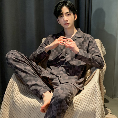 Vyriška dviejų dalių pižama - apačia su viršumi