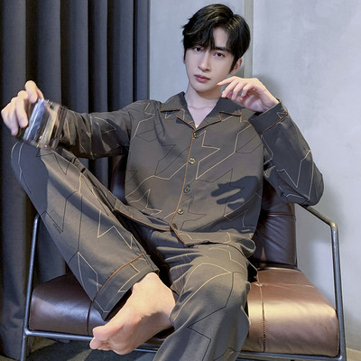 Vyriška dviejų dalių pižama - apačia su viršumi