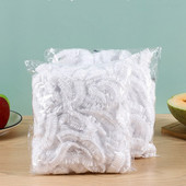 200 buc/lot capac folie de plastic de unică folosință capac pentru bol pentru alimente proaspete pungă de plastic huse pentru alimente depozitare Saran wrap frigider bucătărie