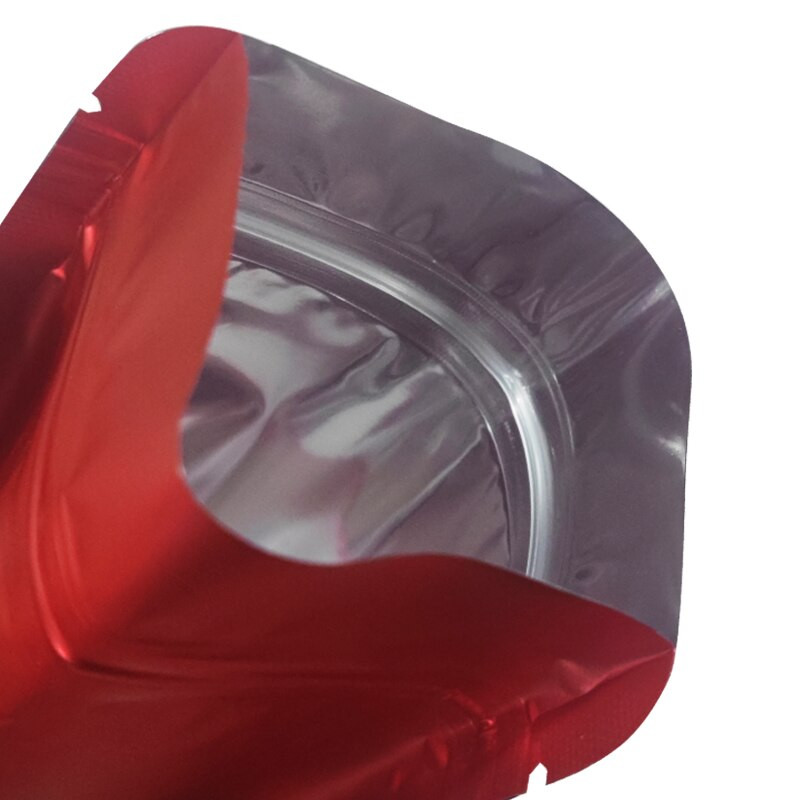 Vlastné logo Tlač laminované hliníkové Mylar balenie Stand Up Puzdro Matná čierna farebná taška s oknami