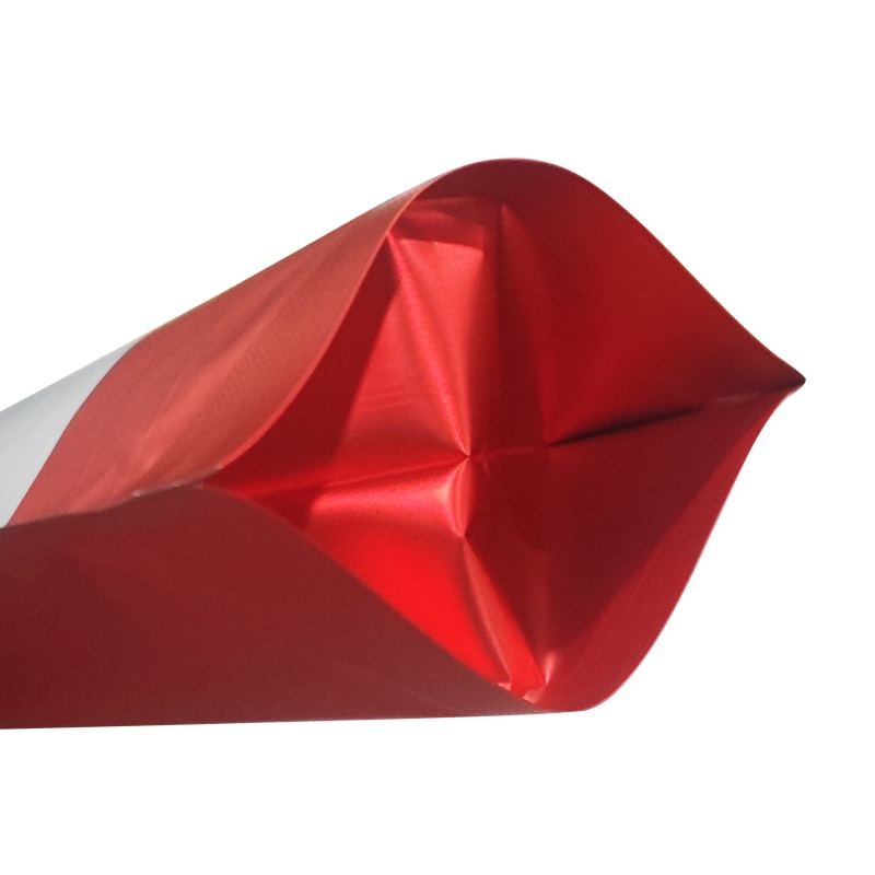 Vlastné logo Tlač laminované hliníkové Mylar balenie Stand Up Puzdro Matná čierna farebná taška s oknami