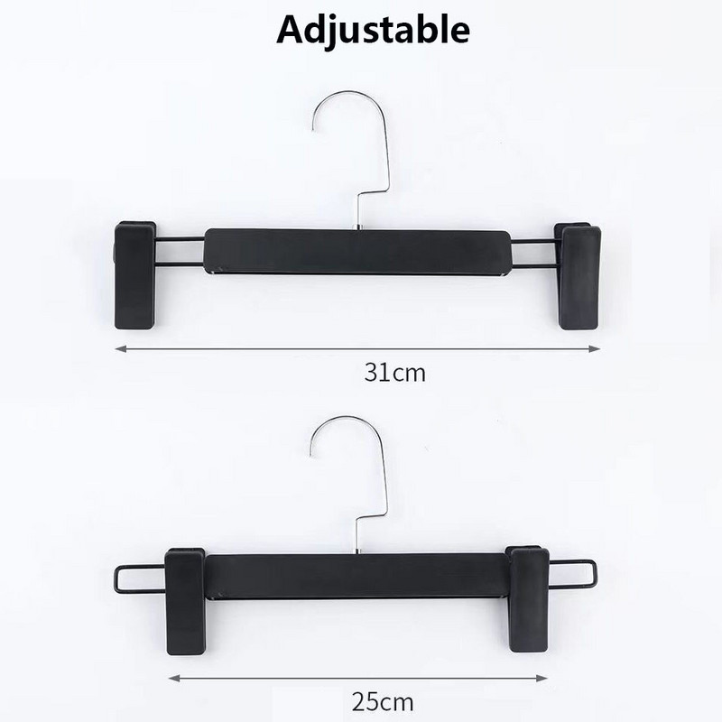 Uus 10 tk Lamedad konksud Püksid Riidepuud Riided Organisaator Teksad Seelikukuivatusrest koos libisemiskindla klambriga Kapp Ruumisäästlik 2022